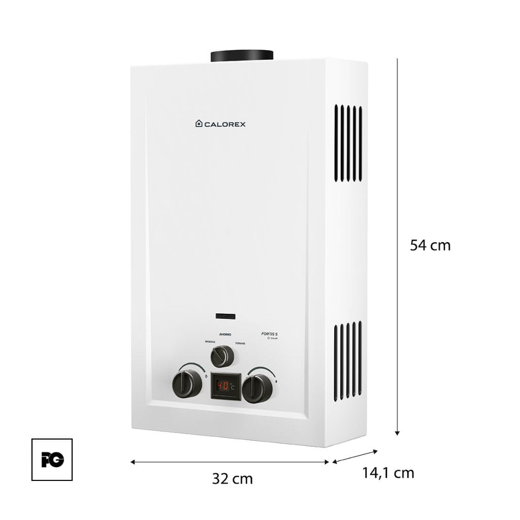 Boiler instantaneo Fortis de gas LP para 1.5 servicio. - Imagen 2