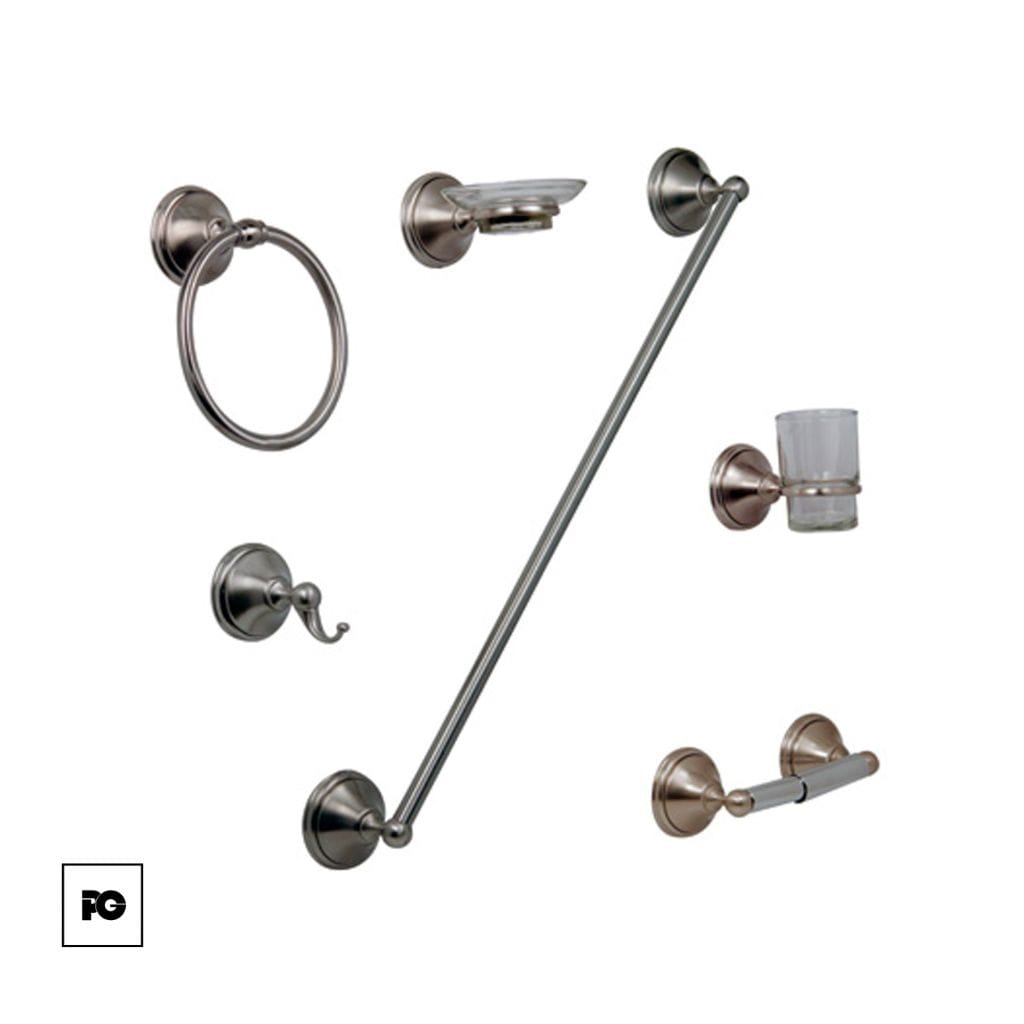 Juego de accesorios para baño, modelo JE-32C.