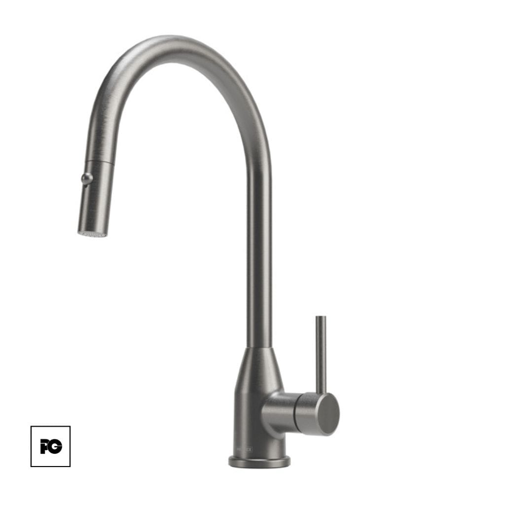 Monomando para fregadero Kampa Titanium.