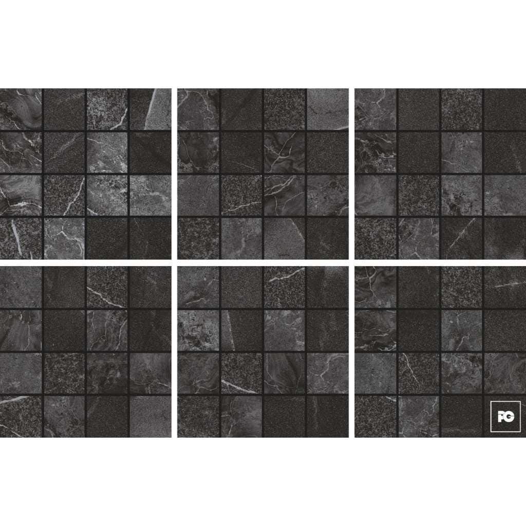 Piso cerámico color grafito formato 33x33, modelo Jasper. - Imagen 3