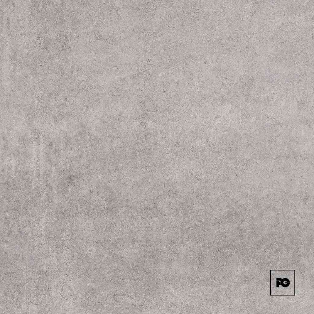 Piso cerámico color gris formato 60x60, modelo Slanne.