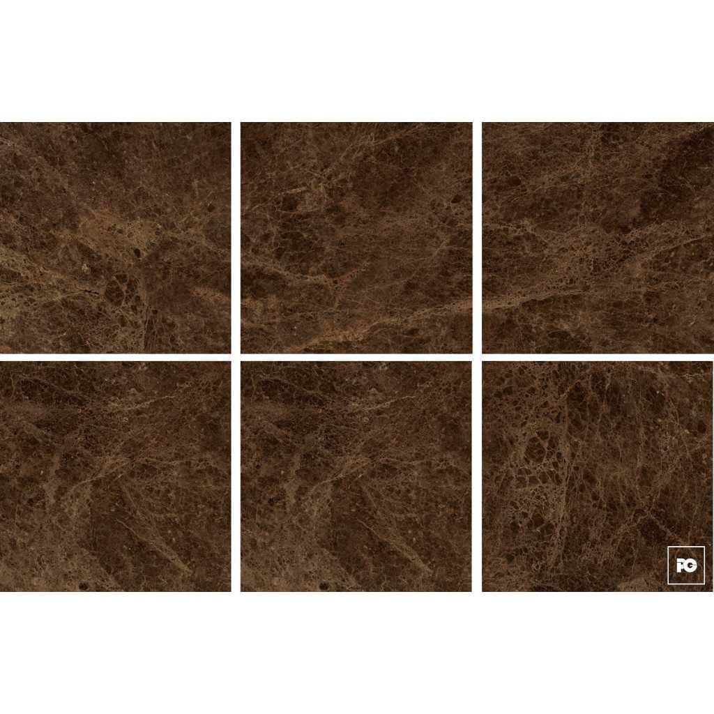 Piso cerámico color café formato 55x55, modelo Amani. - Imagen 3