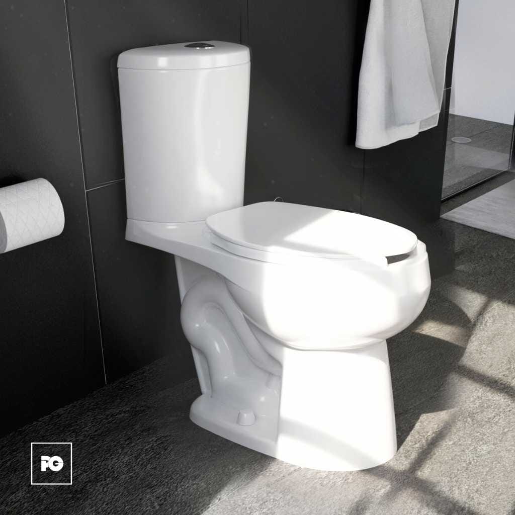 Sanitario Option compacto con trampa expuesta. - Imagen 2