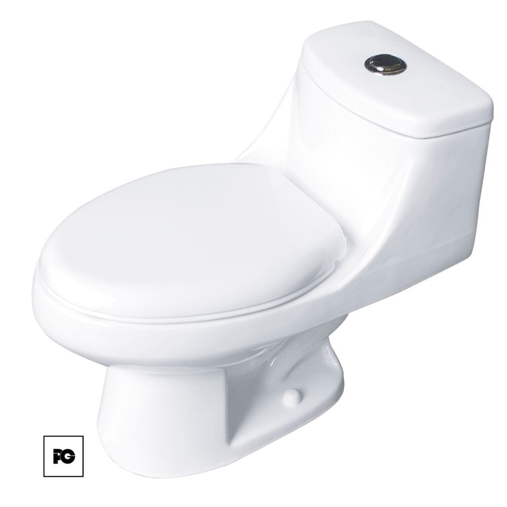 Sanitario One Piece cerámico color blanco, modelo Venus.