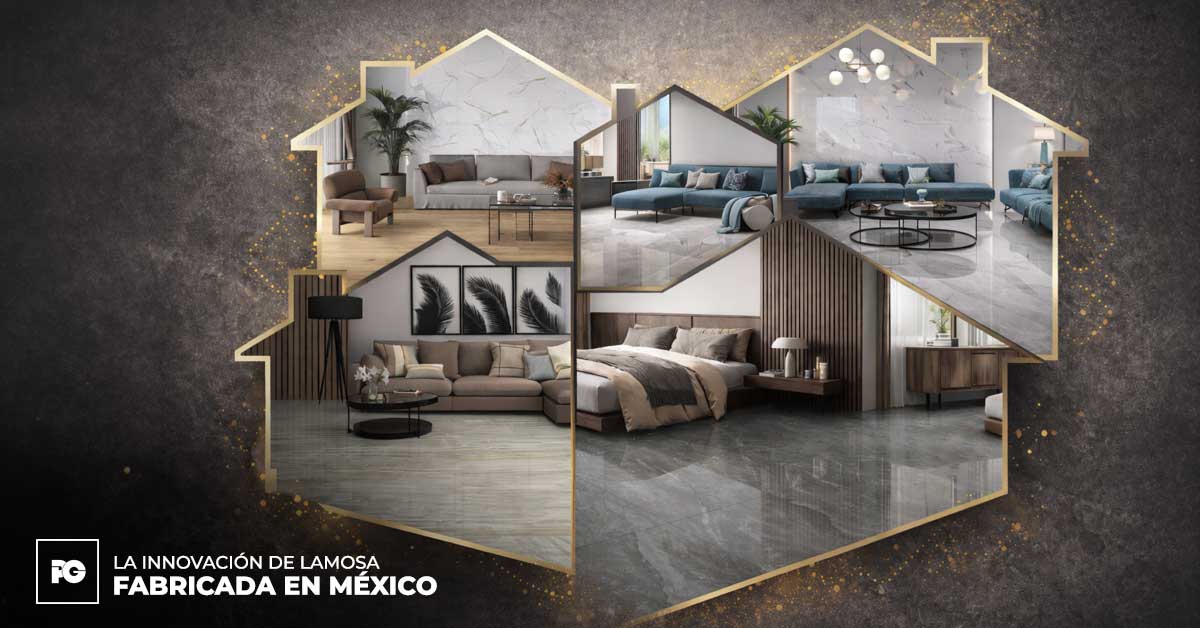 Pisos cerámicos pulidos de gran formato 60×120: la innovación de Lamosa fabricada en México