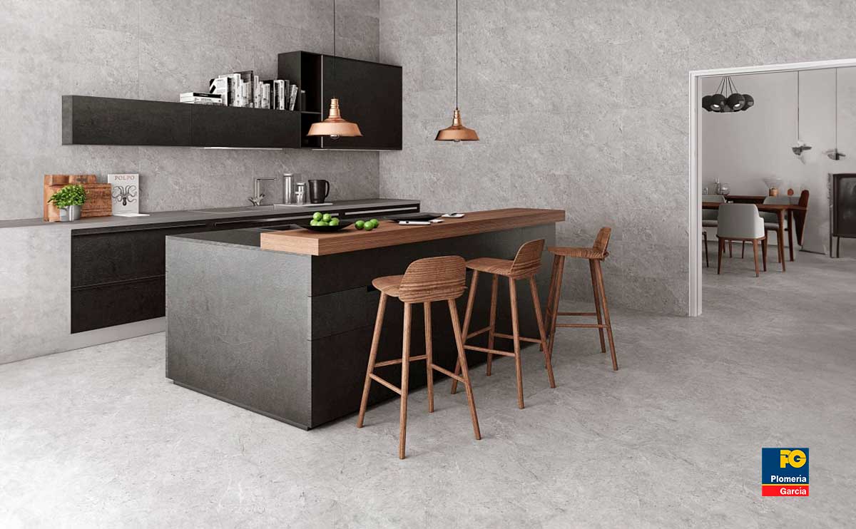 Descubre el azulejo perfecto para la barra de cocina